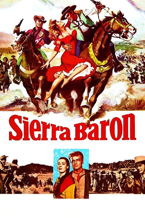 Sierra Baron 1958 official movie poster
