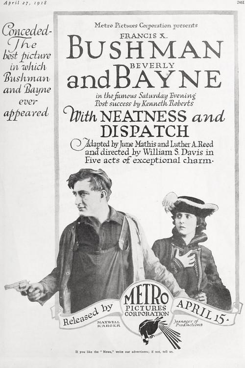 With Neatness and Dispatch 1918 official movie poster