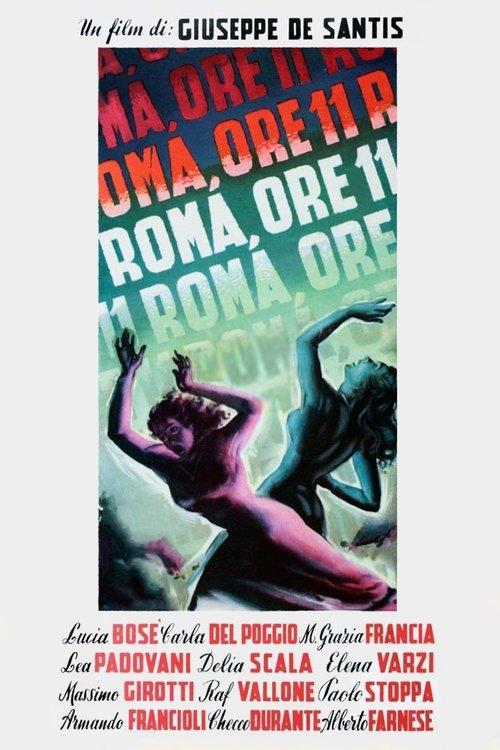 Rome 11:00 1952 official movie poster