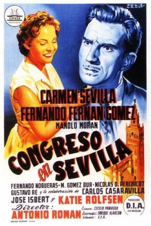 Congress in Seville 1955 official movie poster