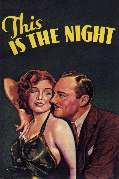This Is the Night 1932 official movie poster