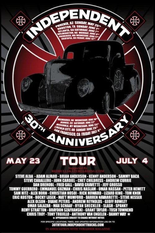 Independent - 30th Anniversary Tour 2008 official movie poster