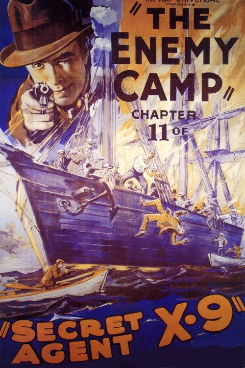 Secret Agent X-9 1937 official movie poster