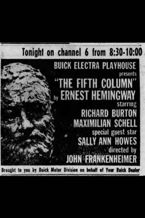 The Fifth Column 1960 official movie poster