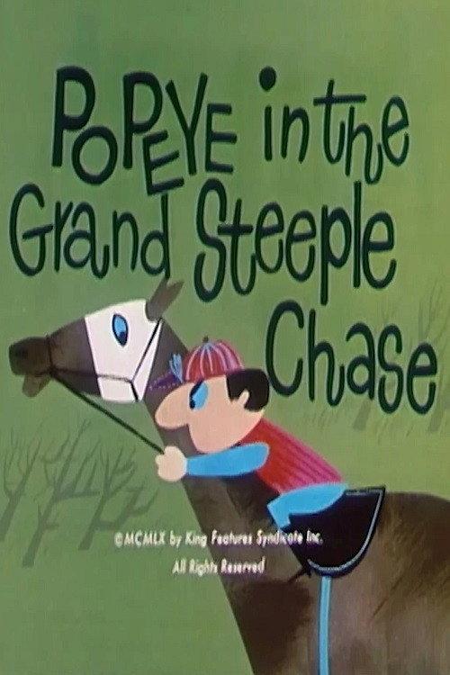 Popeye in the Grand Steeple Chase 1960 official movie poster