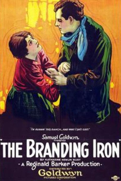 The Branding Iron 1920 official movie poster
