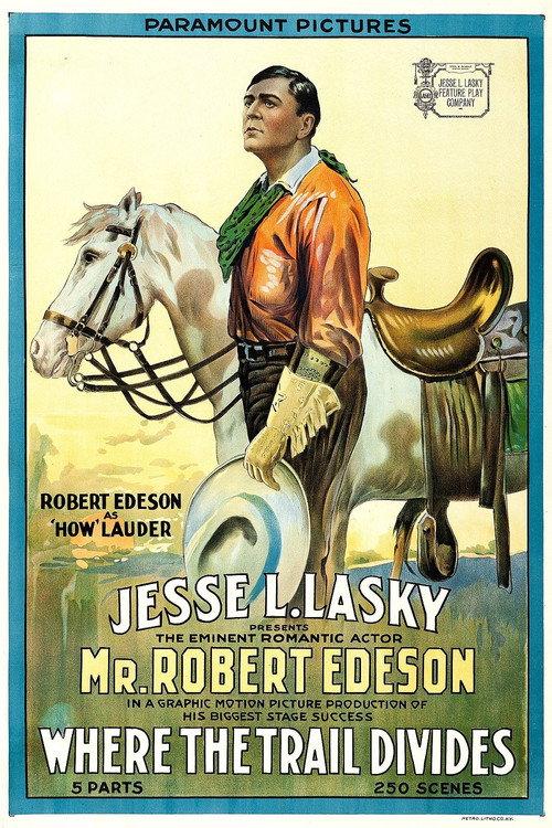 Where the Trail Divides 1914 official movie poster