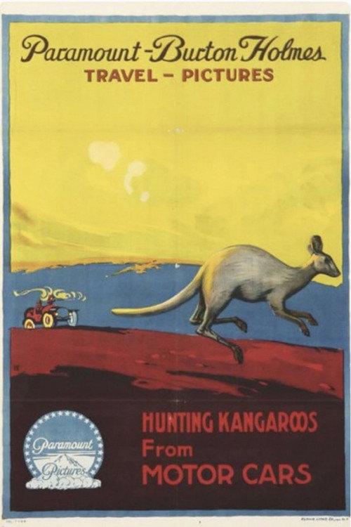 Hunting Kangaroos from Motor Cars 1917 official movie poster