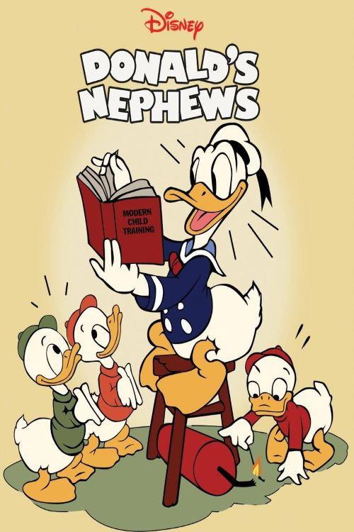 Donald's Nephews 1938 official movie poster