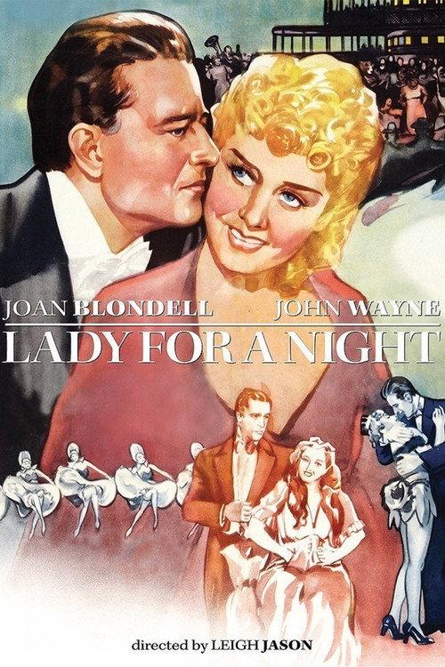 Lady for a Night 1942 official movie poster