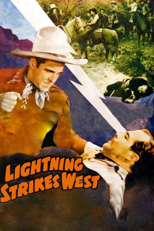 Lightning Strikes West 1940 official movie poster