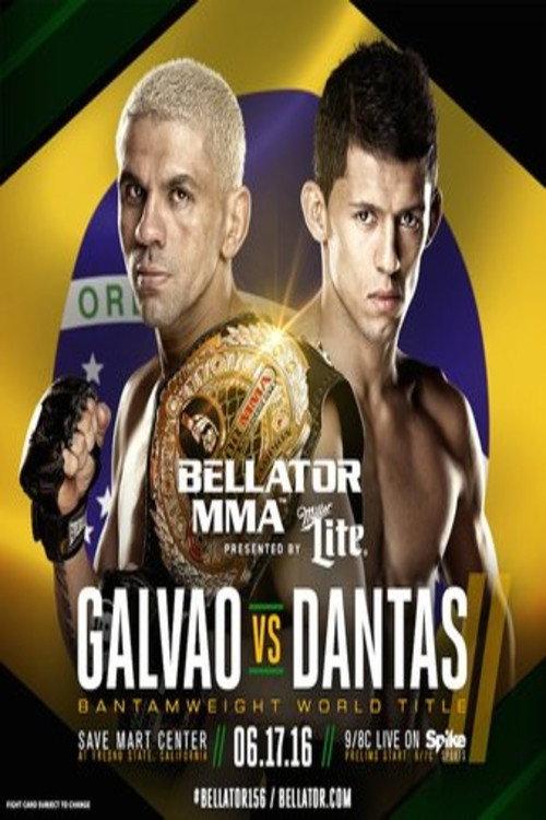 Bellator 156:  Galvao vs. Dantas 2 2016 official movie poster