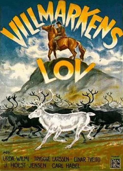 Villmarkens lov 1944 official movie poster