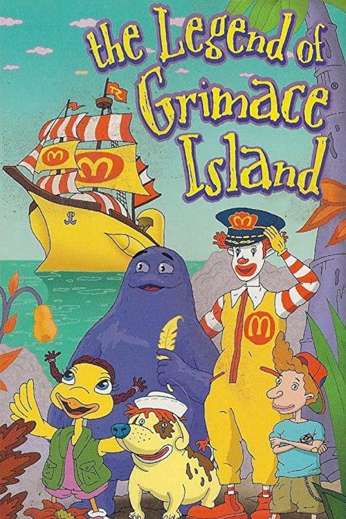 The Wacky Adventures of Ronald McDonald: The Legend of Grimace Island 1999 official movie poster