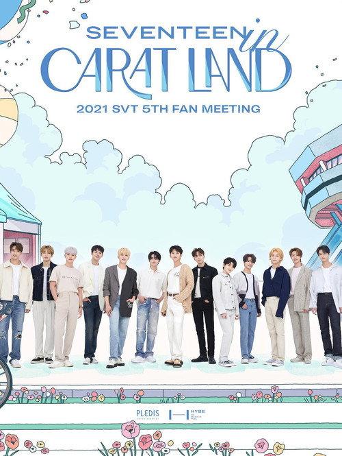 SEVENTEEN in CARAT LAND 2021 official movie poster