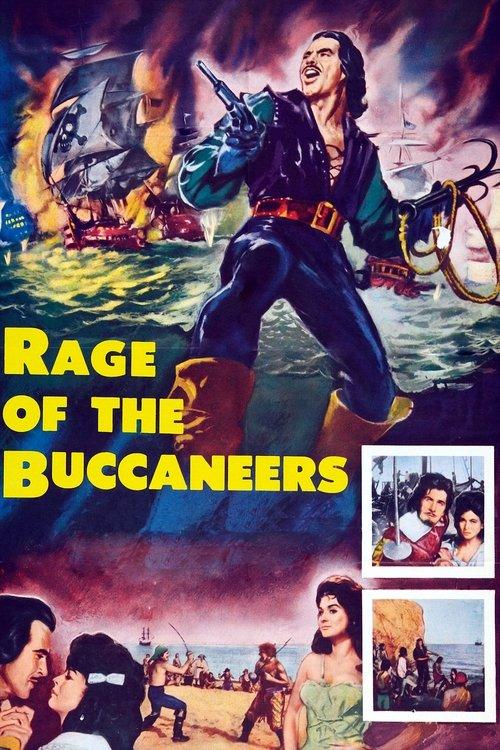 Rage of the Buccaneers 1961 official movie poster