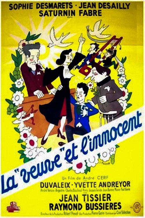 La Veuve et l'innocent 1949 official movie poster