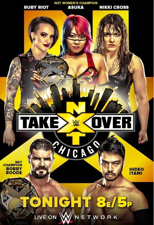 WWE NXT Takeover: Chicago 2017 official movie poster