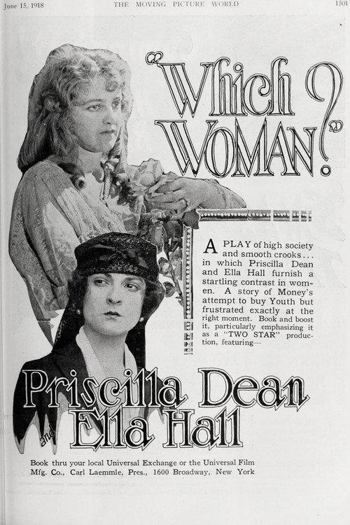 Which Woman? 1918 official movie poster
