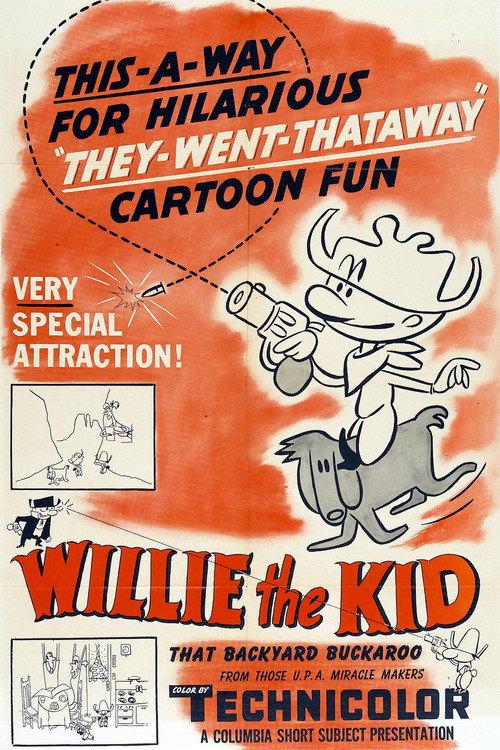 Willie the Kid 1952 official movie poster
