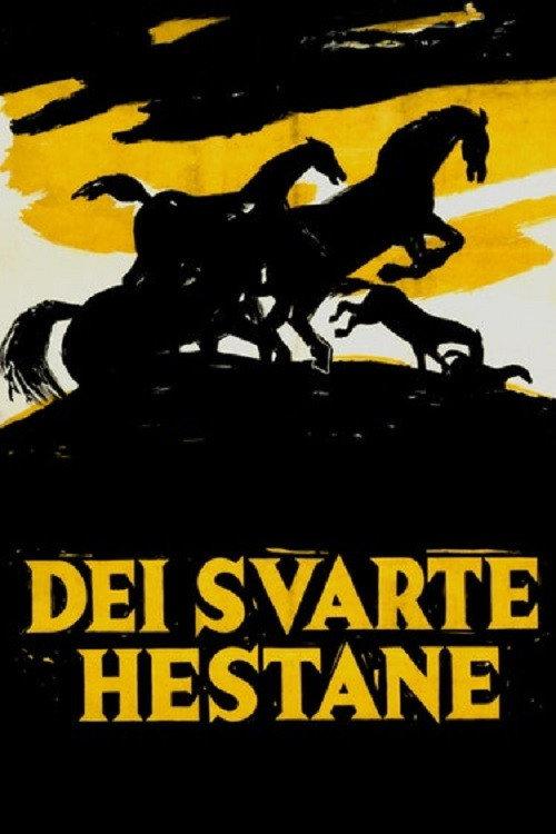 Dei svarte hestane 1951 official movie poster
