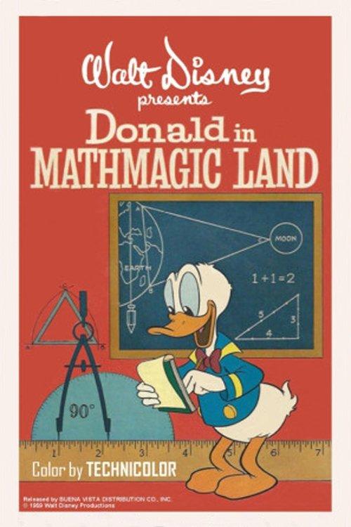Donald in Mathmagic Land 1959 official movie poster