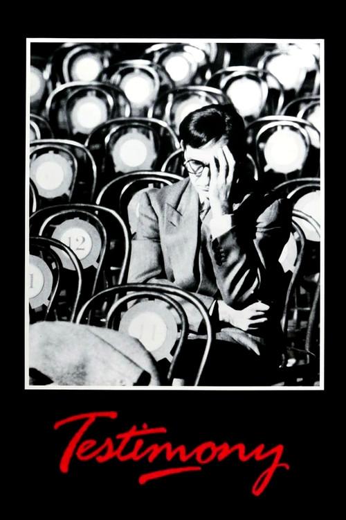 Testimony 1988 official movie poster