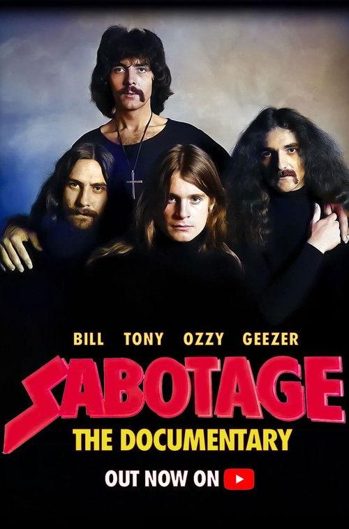 Black Sabbath: Sabotage - The Documentary 2022 official movie poster