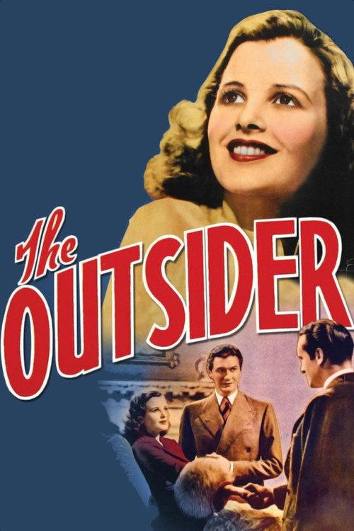 The Outsider 1939 official movie poster