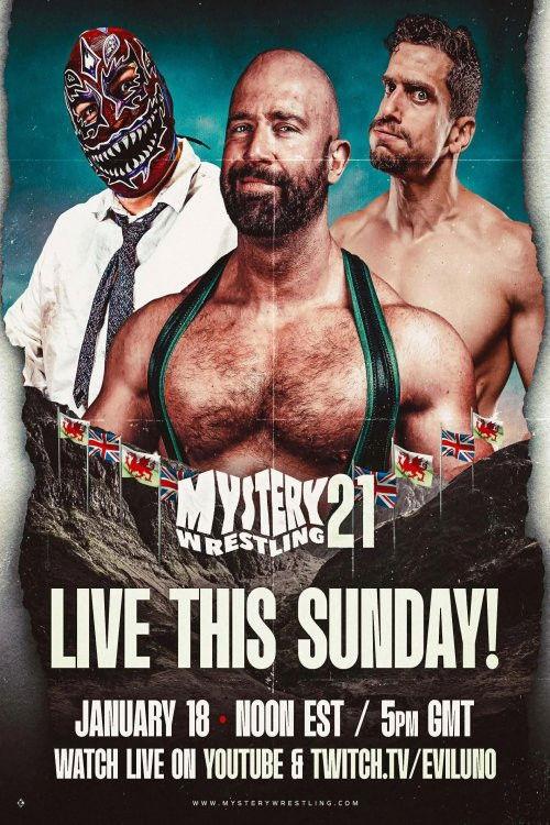Mystery Wrestling #21 2026 official movie poster