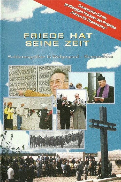 Friede hat seine Zeit 1999 official movie poster