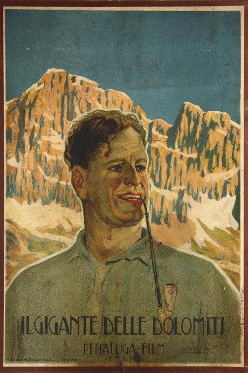 Il gigante delle Dolomiti 1927 official movie poster