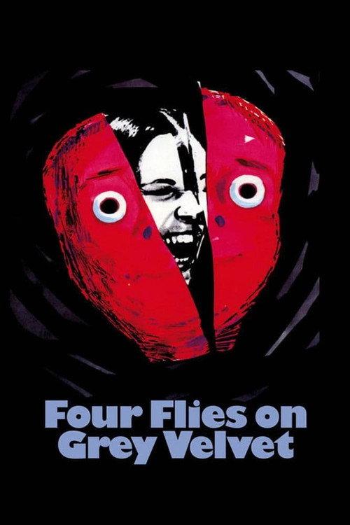 Four Flies on Grey Velvet 1971 official movie poster