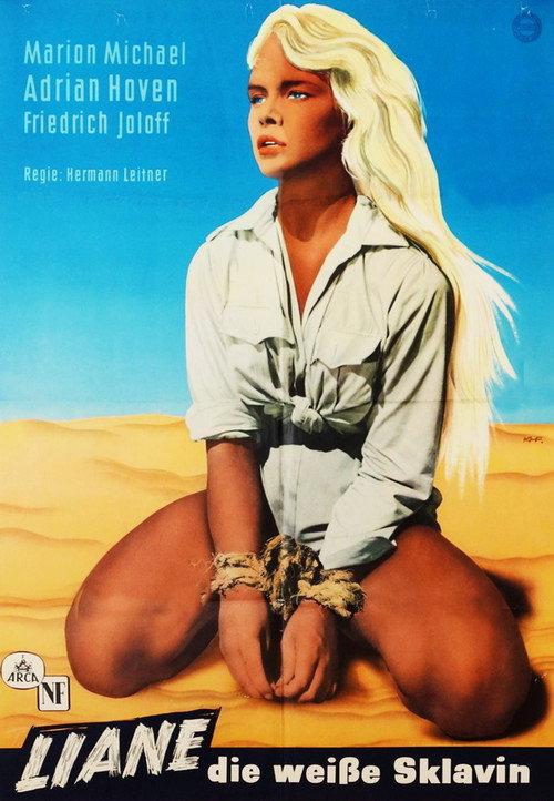 Jungle Girl and the Slaver 1957 official movie poster