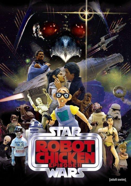 Robot Chicken: Star Wars Episode II 2008 official movie poster