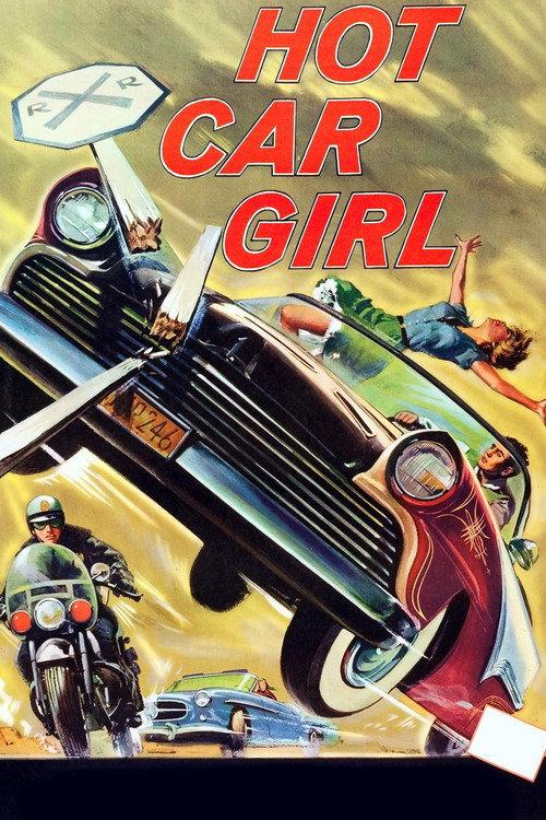 Hot Car Girl 1958 official movie poster