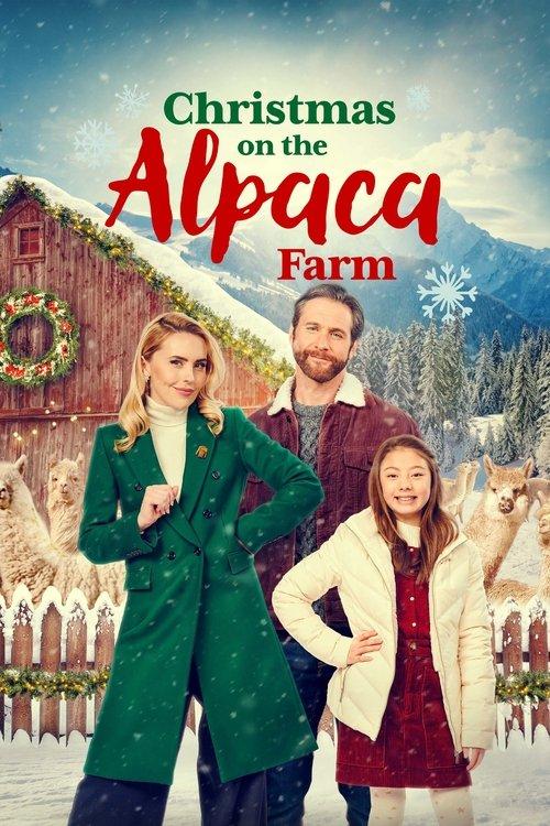 Christmas on the Alpaca Farm 2023 official movie poster