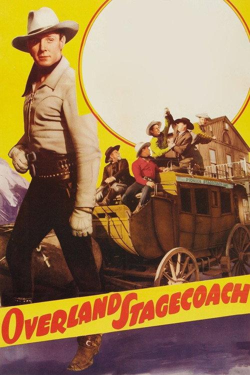 Overland Stagecoach 1942 official movie poster