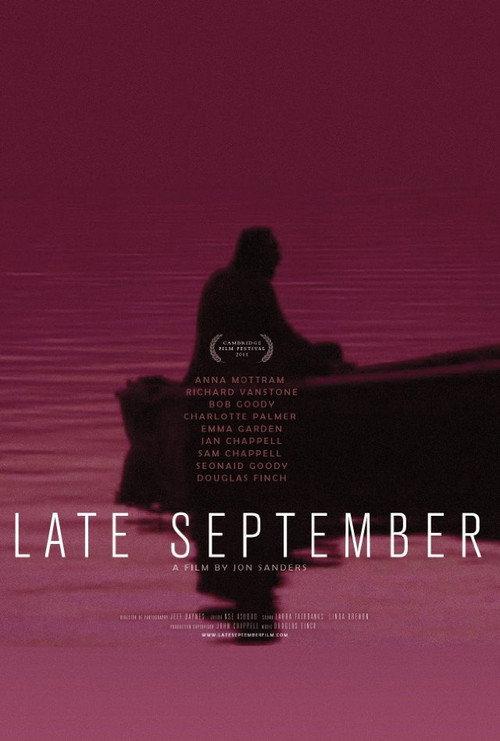 Late September 2012 official movie poster