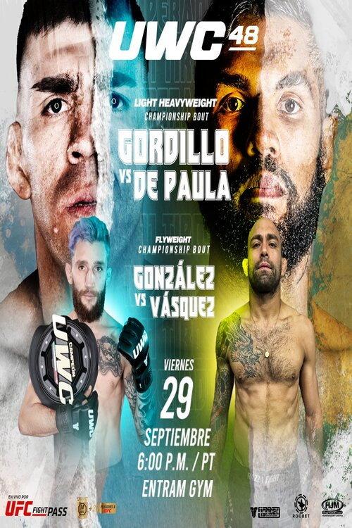 UWC 48: Gordillo vs. de Paula 2023 official movie poster