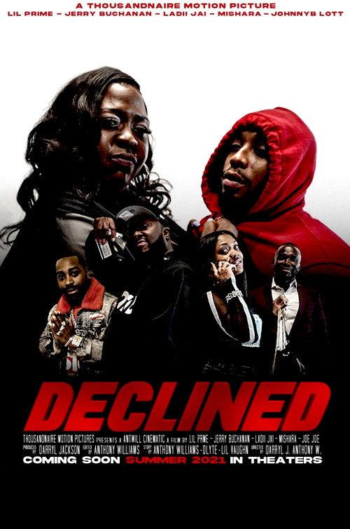 Declined 2022 official movie poster