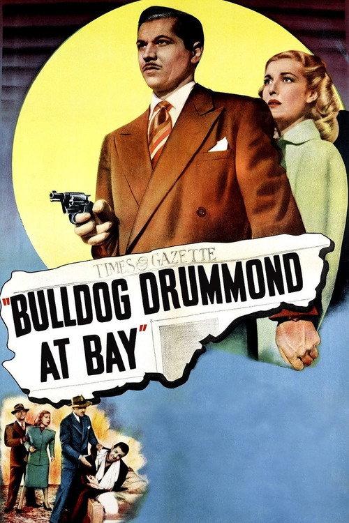Bulldog Drummond at Bay 1947 official movie poster