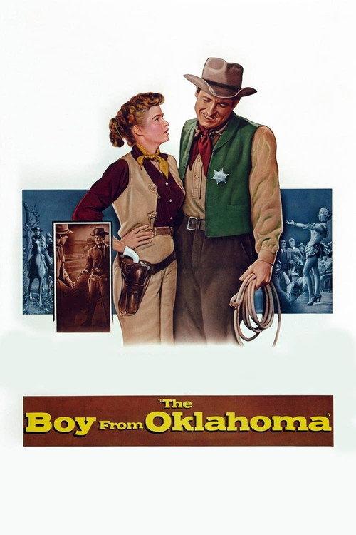 The Boy from Oklahoma 1954 official movie poster