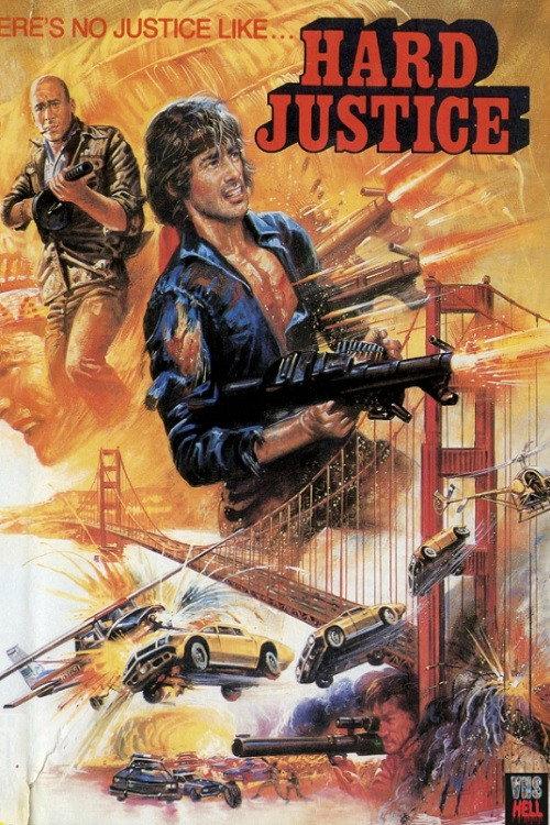 Hard Justice 1988 official movie poster