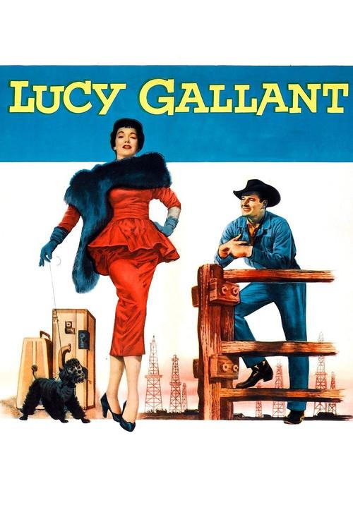 Lucy Gallant 1955 official movie poster