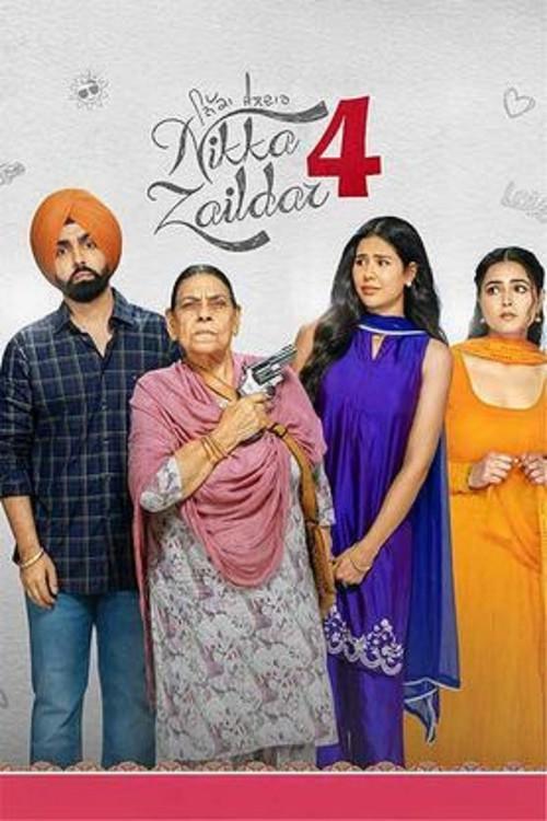 Nikka Zaildar 4 2025 official movie poster