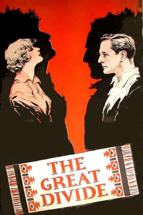 The Great Divide 1925 official movie poster