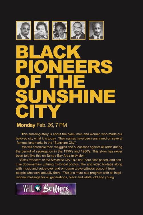 Black Pioneers of the Sunshine City 2018 official movie poster