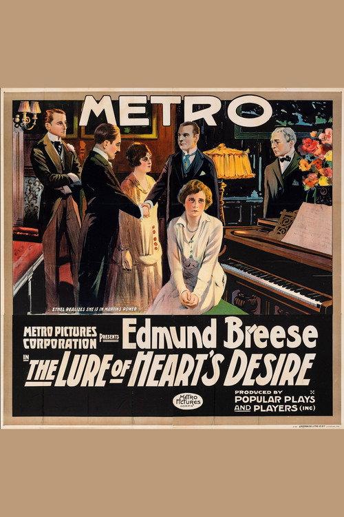 The Lure of Heart's Desire 1916 official movie poster