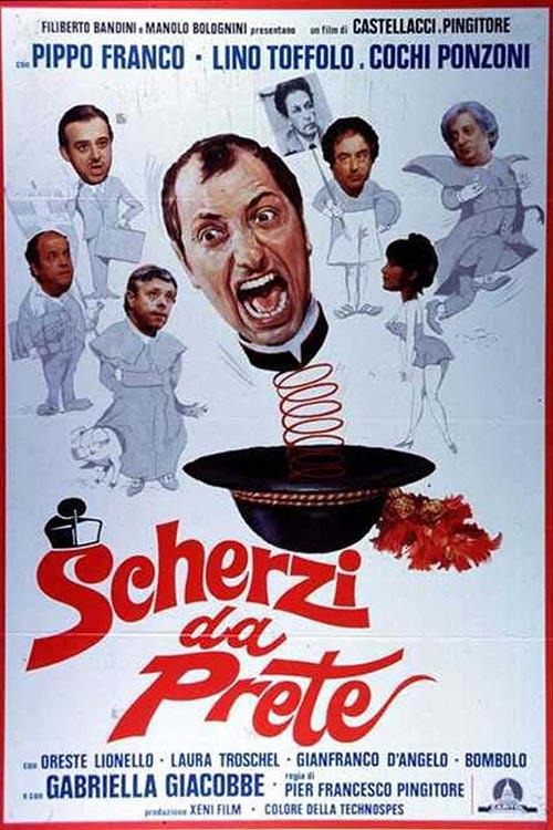 Scherzi da prete 1978 official movie poster